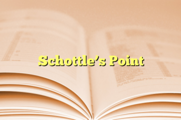 Schottle’s Point